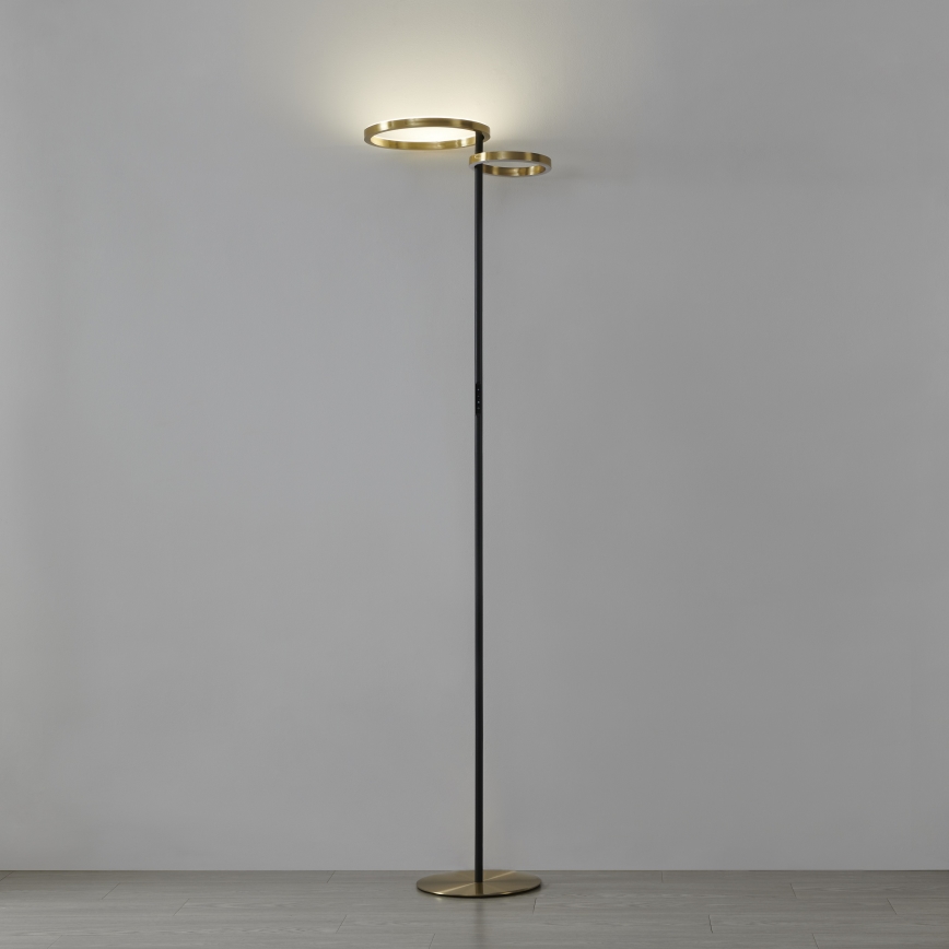 Eglo - zatemnjiva LED talna svetilka LED/16W/230V + LED/12W zlata/črna