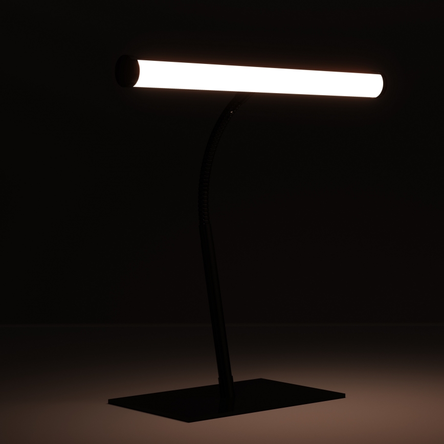Eglo - LED zatemnjiva namizna svetilka na dotik LED/5W/230V 2700/4000/6500K črn krom