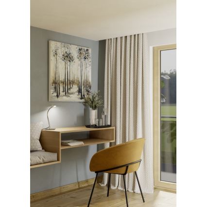 Eglo - LED zatemnjevalna namizna svetilka na dotik LED/5W/230V 2700/4000/6500K mat krom