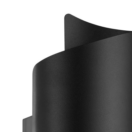 Eglo - LED zunanja stenska svetilka 2xLED/4W/230V 2700/4000/6000K IP44 črna