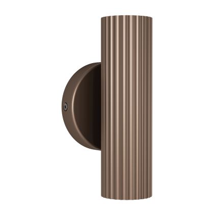 Eglo - Stenska svetilka 2xGU10/5W/230V rjava