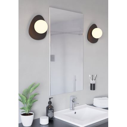 Eglo - LED kopalniška stenska svetilka 1xG9/4,2W/230V IP44 črna