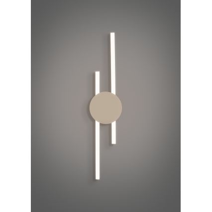 Eglo - LED stensko svetilo LED/20W/230V + LED/0,91W bež