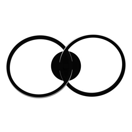 Eglo - LED stropna svetilka LED/12W/230V 2700/4000/6500K črna