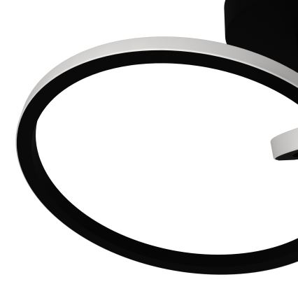 Eglo - LED stropna svetilka LED/12W/230V 2700/4000/6500K črna