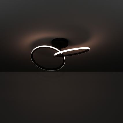 Eglo - LED stropna svetilka LED/12W/230V 2700/4000/6500K črna