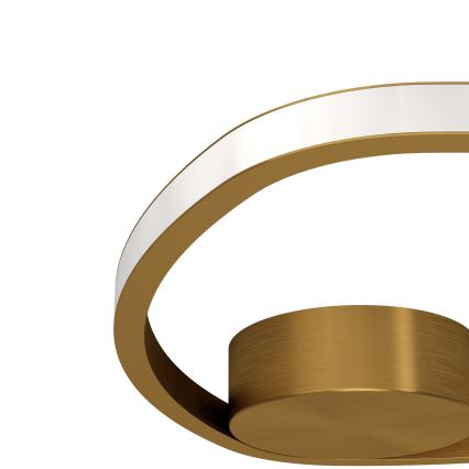 Eglo - LED stropna svetilka LED/9,7W/230V 2700/4000/6500K Ø 37,5 cm zlata