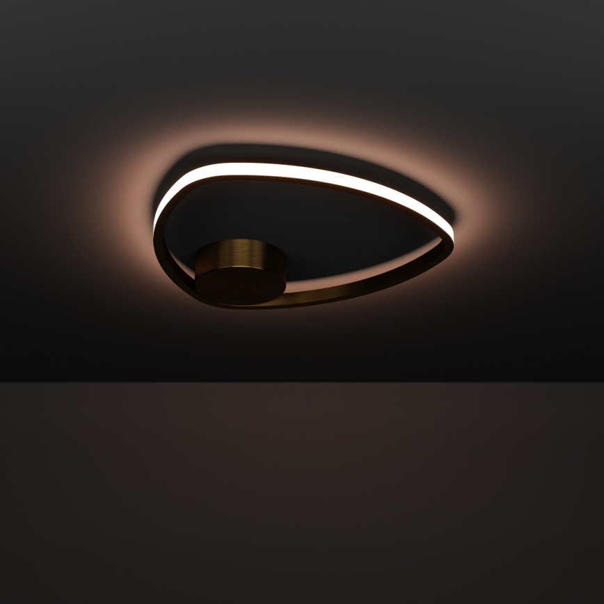 Eglo - LED stropna svetilka LED/9,7W/230V 2700/4000/6500K Ø 37,5 cm zlata