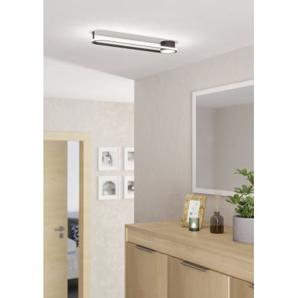 Eglo - LED stropna svetilka LED/24W/230V 2700/4000/6500K črna