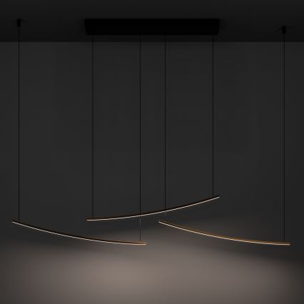 Eglo  - LED zatemljiv lestenec na kablu LED/22W/230V 2700/4000/6500K zlata