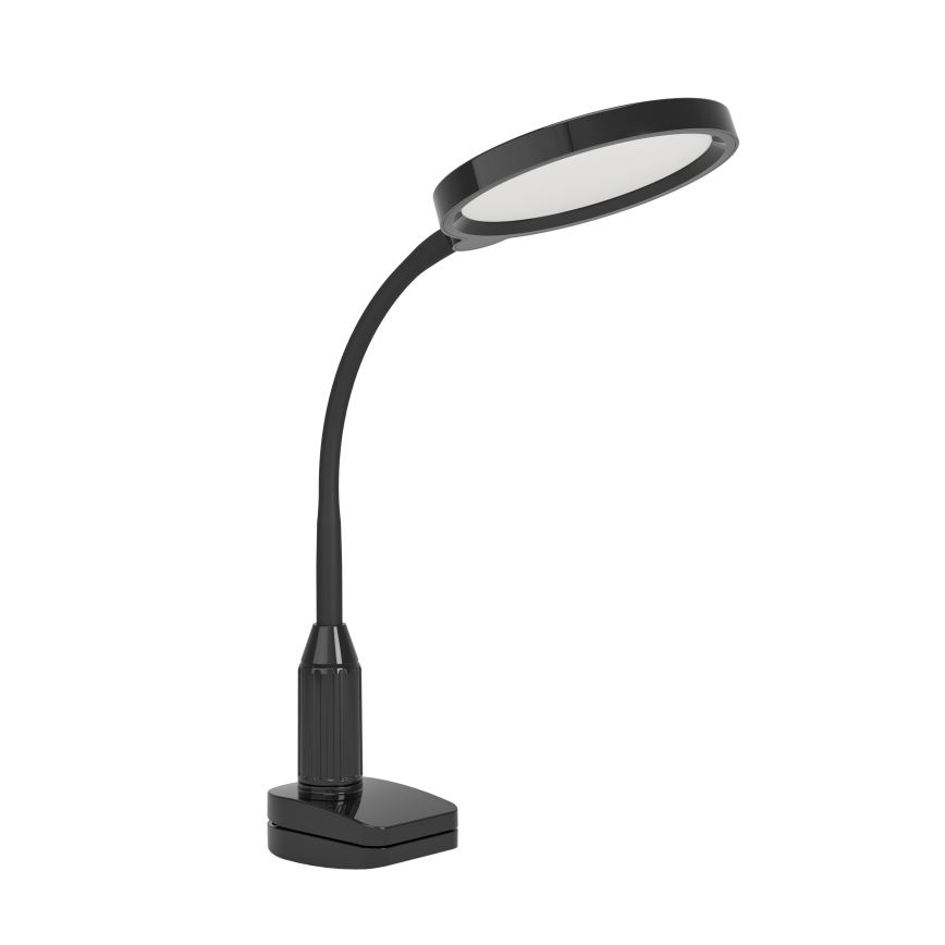Eglo - LED svetilka z zatemnitvijo, prilagodljiva, s sponko LED/5,5W/230V 2700/4000/6500K črna