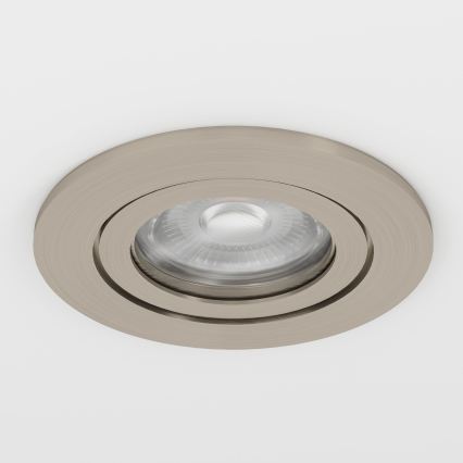 Eglo - LED vgradna točkovna svetilka 1xGU10/4,5W/230V matni krom