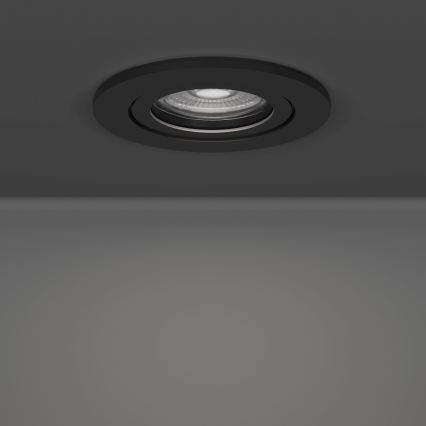 Eglo - Komplet 5x LED vgradnih stropnih točkovnih svetilk LED/4,8W/230V 2700/4000/6500K črna