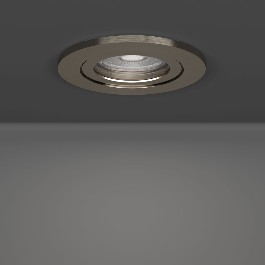 Eglo - KOMPLET 3x vgradnih LED točkovnih svetilk LED/4,8W/230V 2700/4000/6500K mat krom