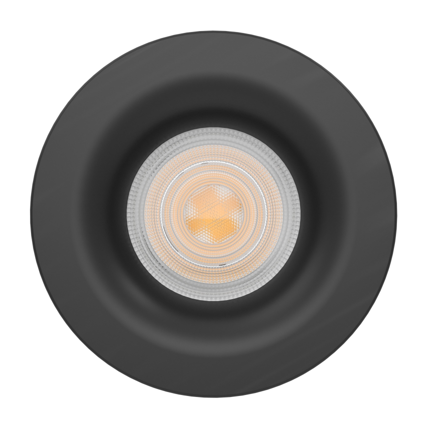 Eglo - LED kopalniška vgradna stropna svetilka LED/4,9W/230V 2700/4000/6500K premer 8,8 cm IP65 črna