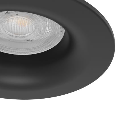 Eglo - LED kopalniška vgradna stropna svetilka LED/4,9W/230V 2700/4000/6500K premer 8,8 cm IP65 črna