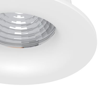 Eglo - Komplet 3x zatemnljivih vgradnih LED stropnih svetil, LED/4,8W/230V, premer 8,8 cm, bela