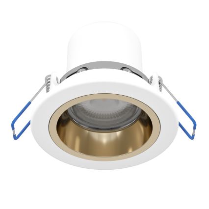 Eglo - LED RGBW zatemnljivo kopalniško vgradno stropno svetilo LED/4,8W/230V 2700-6500K IP44 bela/zlata