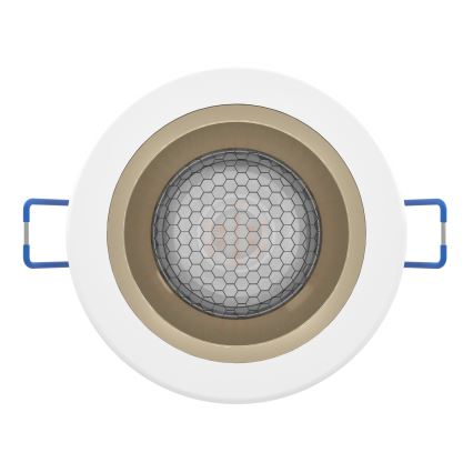 Eglo - LED RGBW zatemnljivo kopalniško vgradno stropno svetilo LED/4,8W/230V 2700-6500K IP44 bela/zlata