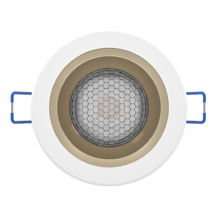 Eglo - LED RGBW zatemnljivo kopalniško vgradno stropno svetilo LED/4,8W/230V 2700-6500K IP44 bela/zlata