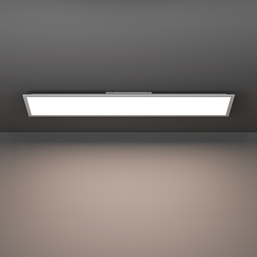 Eglo - LED zatemnjevalni nadometni panel LED/33,5W/230V 2700-6500K 120x30 cm bela + daljinski upravljalnik