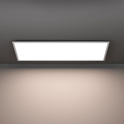 Eglo - LED zatemljiv površinsko montiran panel LED/35,5W/230V 2700-6500K 120x60 cm bela + daljinski upravljalnik
