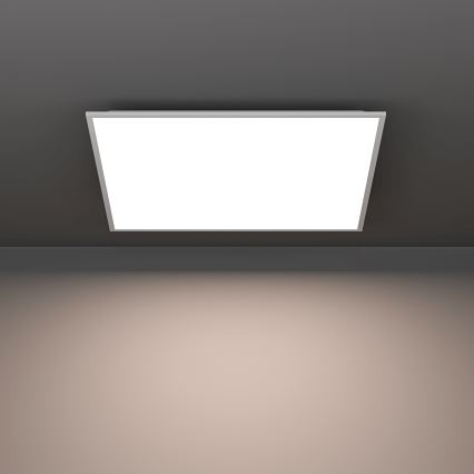 Eglo - zatemljiv pritrjen LED panel LED/33W/230V 2700-6500K 60x60 cm bela + daljinski upravljalnik