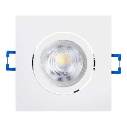 Eglo - Komplet 3x LED vgradnih stropnih svetil s funkcijo zatemnitve LED/6,4W/230V 8,8x8,8 cm bela