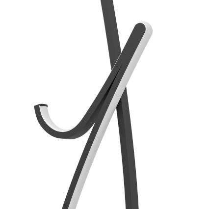 Eglo - LED stoječa svetilka LED/20W/230V 2700/4000/6500K črna