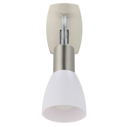 Eglo - Stenska svetilka za vtičnico 1xE14/5W/230V mat krom