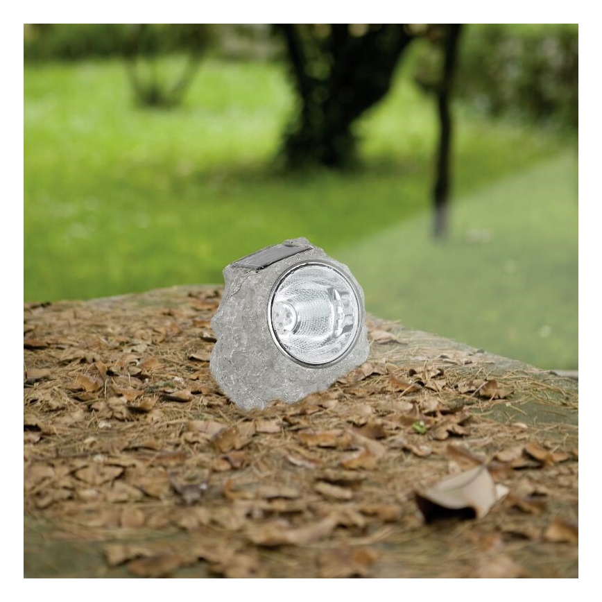 Eglo 90494 - Solarna luč kamen 4xLED/0,06W/1xAA IP44