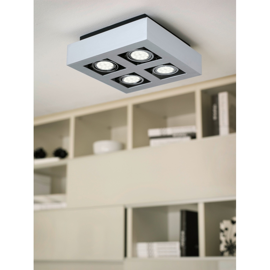 Eglo - LED Reflektor 4xGU10-LED/5W/230V