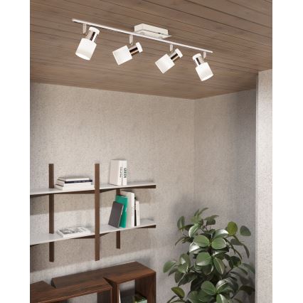 Eglo - LED Reflektor 4xGU10-LED/5W/230V