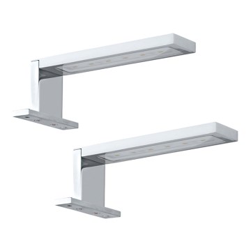 Eglo 92096 - KOMPLET 2xLED Stenska svetilka IMENE 2x6LED/3W/230V