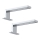 Eglo 92096 - KOMPLET 2xLED Stenska svetilka IMENE 2x6LED/3W/230V