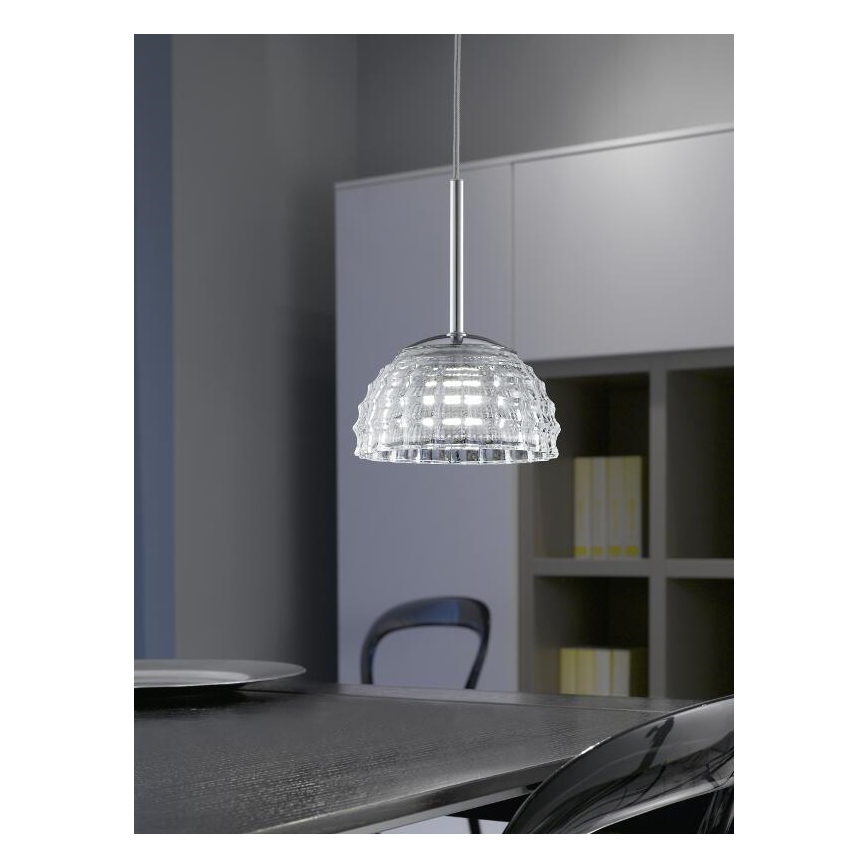 EGLO 92217 - LED Lestenec FROSSINI 1xLED/6W