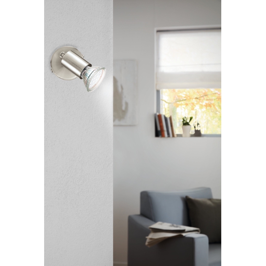 Eglo - LED Stenski reflektor LED 1xGU10/2,8W/230V