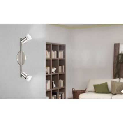 Eglo - LED Reflektor 3xGU10-LED/2,8W/230V