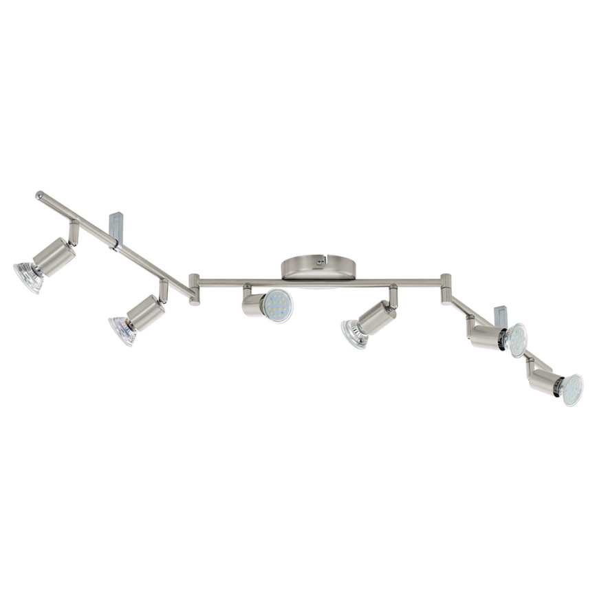 Eglo - LED reflektor 6xGU10-LED/2,8W/230V
