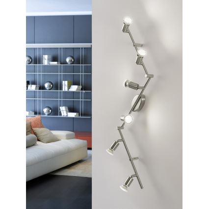 Eglo - LED reflektor 6xGU10-LED/2,8W/230V