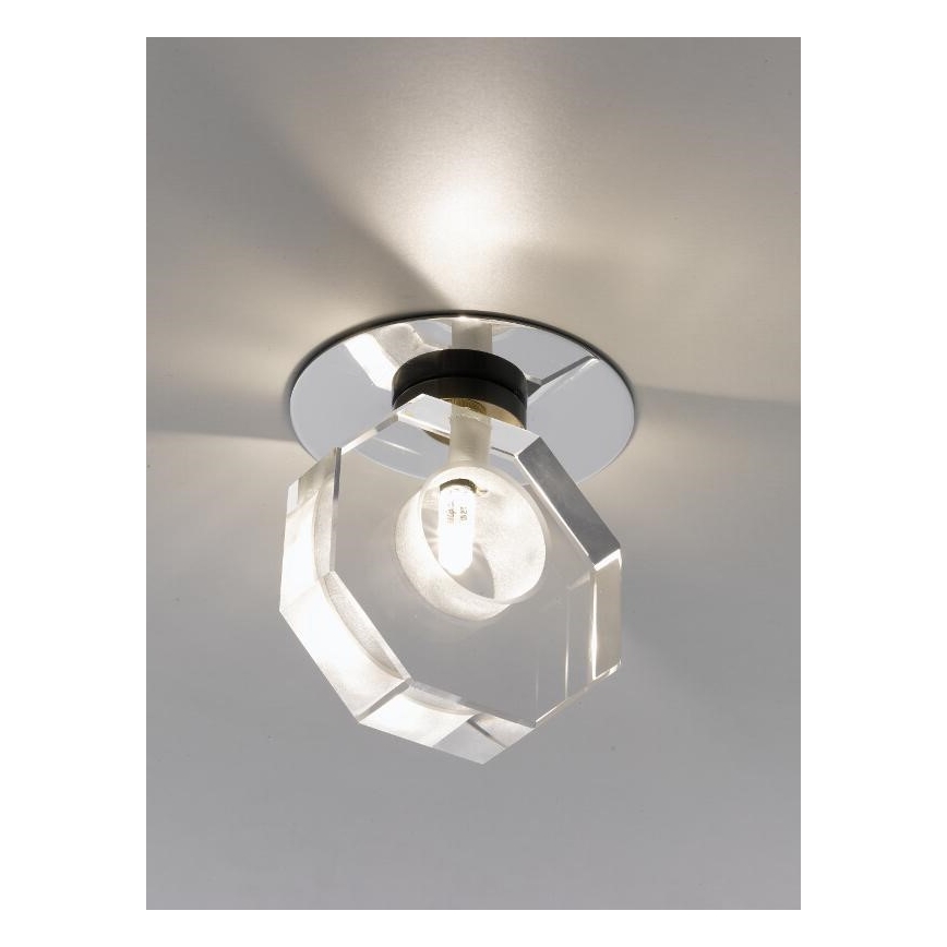 Eglo 92677 - Zatemnitven vgradni reflektor TORTOLI 1xG4/20W/230V