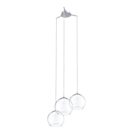 Eglo 92762 - Lestenec na kablu BOLSANO 3xE27/60W