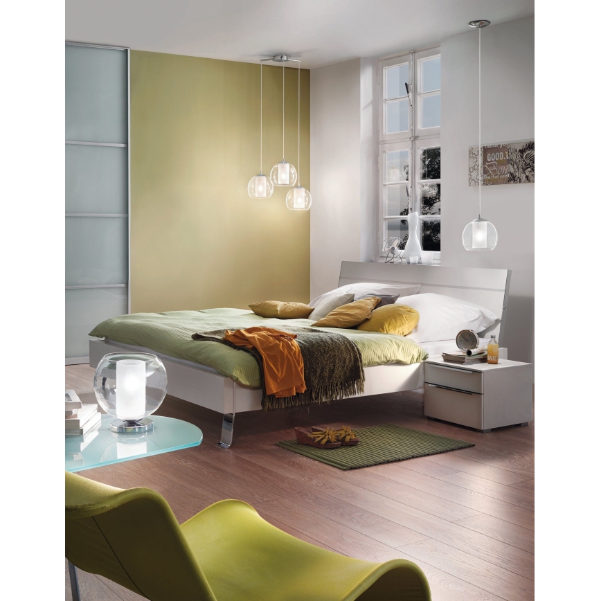 Eglo 92762 - Lestenec na kablu BOLSANO 3xE27/60W