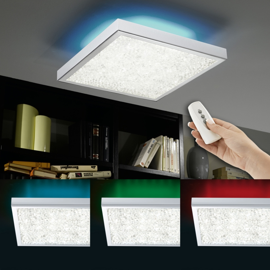 Eglo 92781 - LED stropna svetilka CARDITO LED/19W/230V + 4xLED/3W/230V