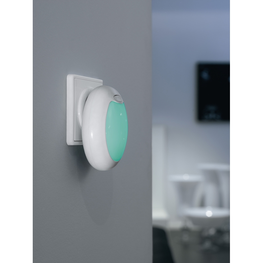 Eglo - LED RGB vtično svetilo 3xLED/0,6W/230V