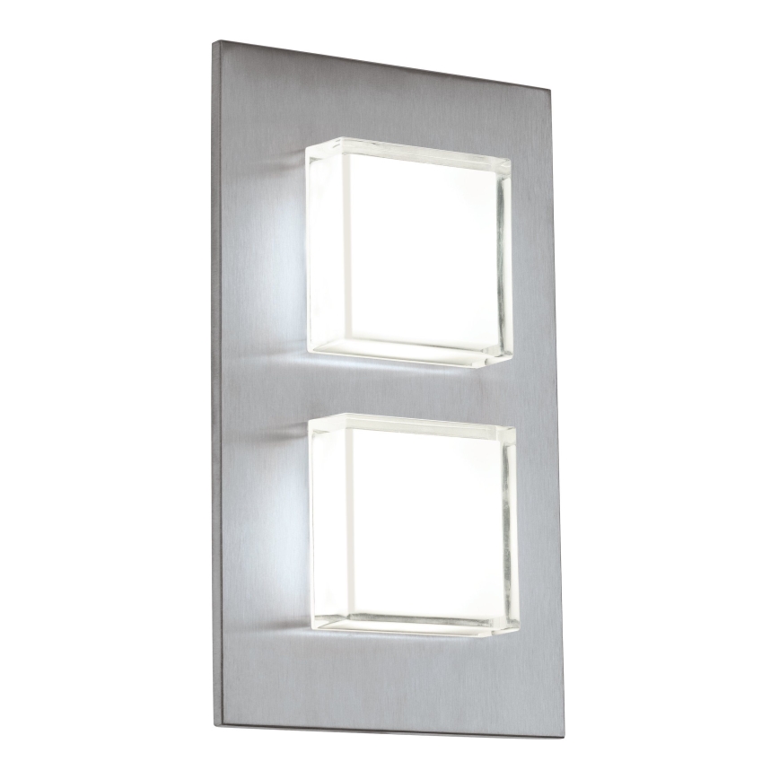 Eglo 93365 - LED Zunanja stenska svetilka PIAS 2xLED/2,5W/230V IP44