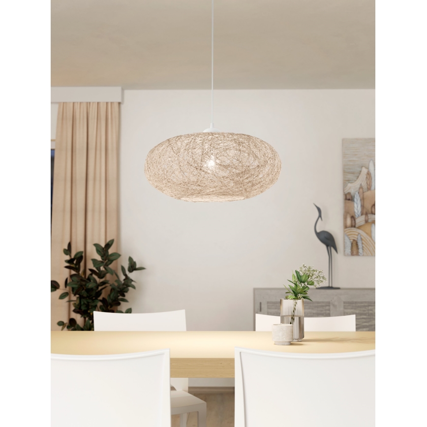 Eglo - Obesna svetilka 1xE27/60W/230V