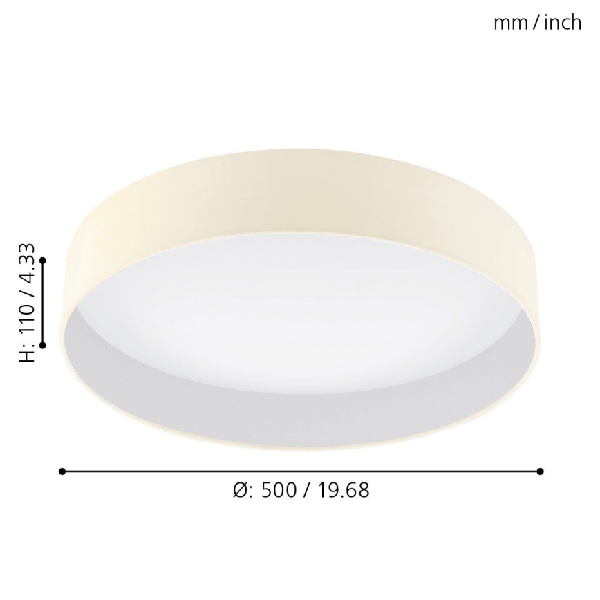 Eglo - LED stropna svetilka LED/24W/230V