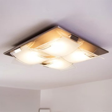 Eglo 93398 - Stropna svetilka GUADIANO 4xGX53/7W/230V