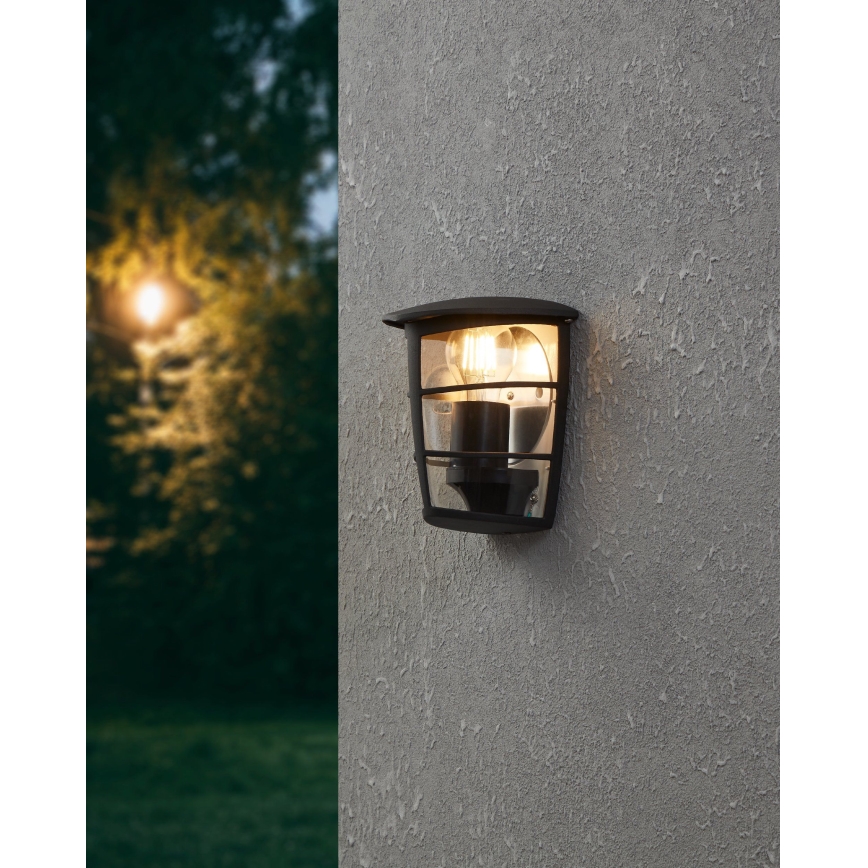 Eglo - Zunanja stenska svetilka 1xE27/60W/230V IP44